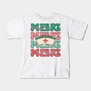 One Merry Nurse Kids T-Shirt